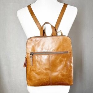 Spikes & Sparrow Leather Distressed Backpack